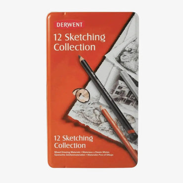 Derwent Sketching Pencil Collection Tin Packs The Stationers